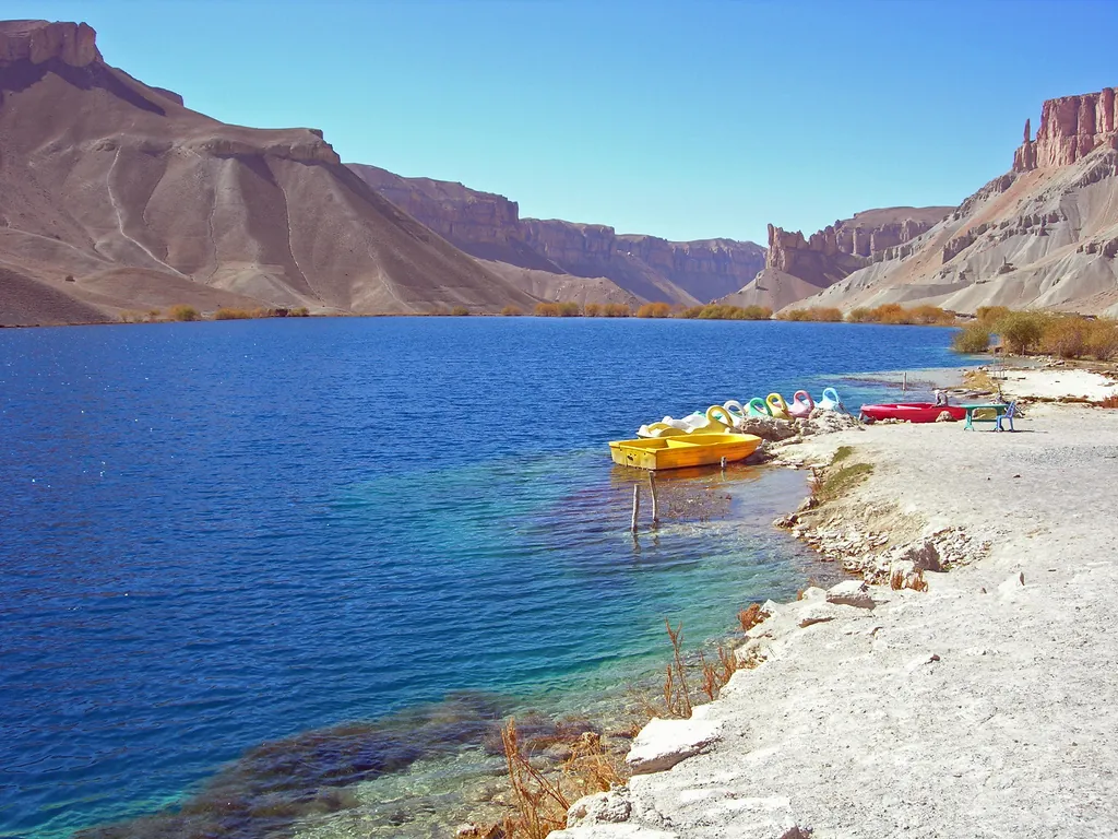Band-e Amir National Park in Bamyan province — Afghanistan