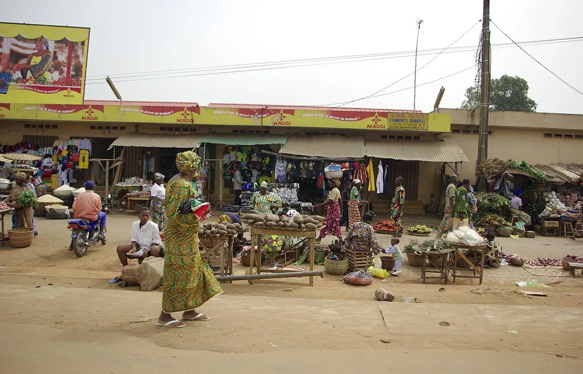 Market in Porto Novo — Benin