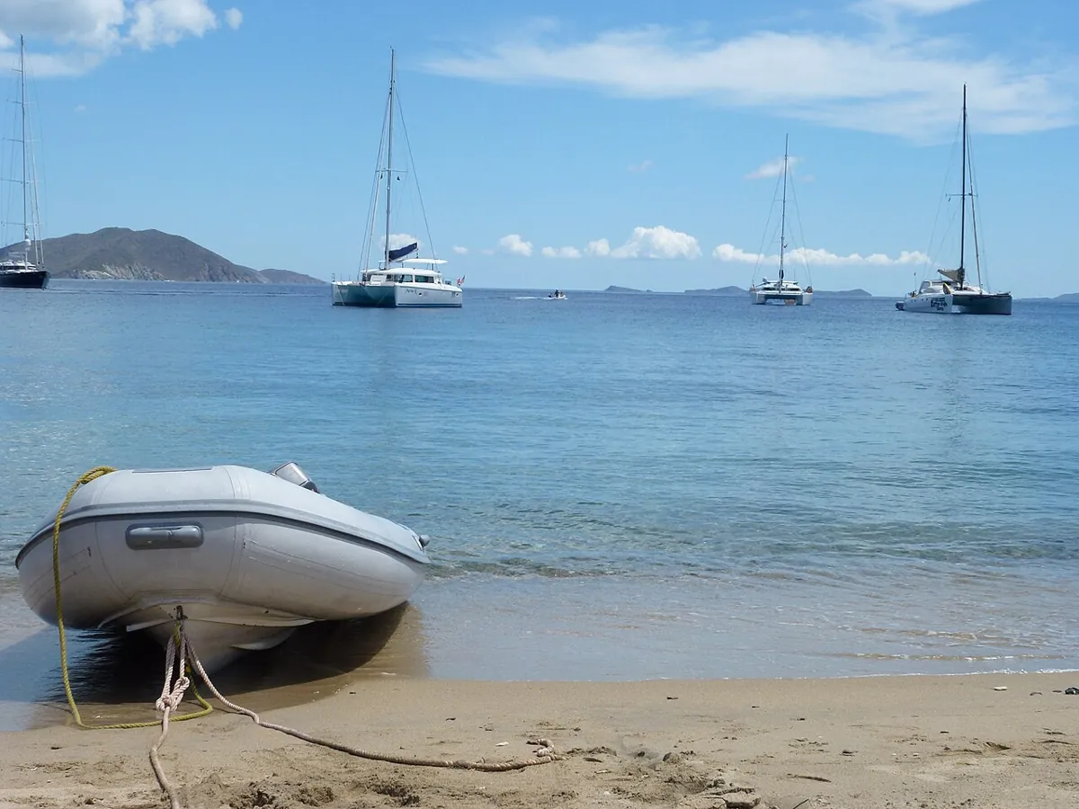 Beach view from Salt Island — British Virgin Islands