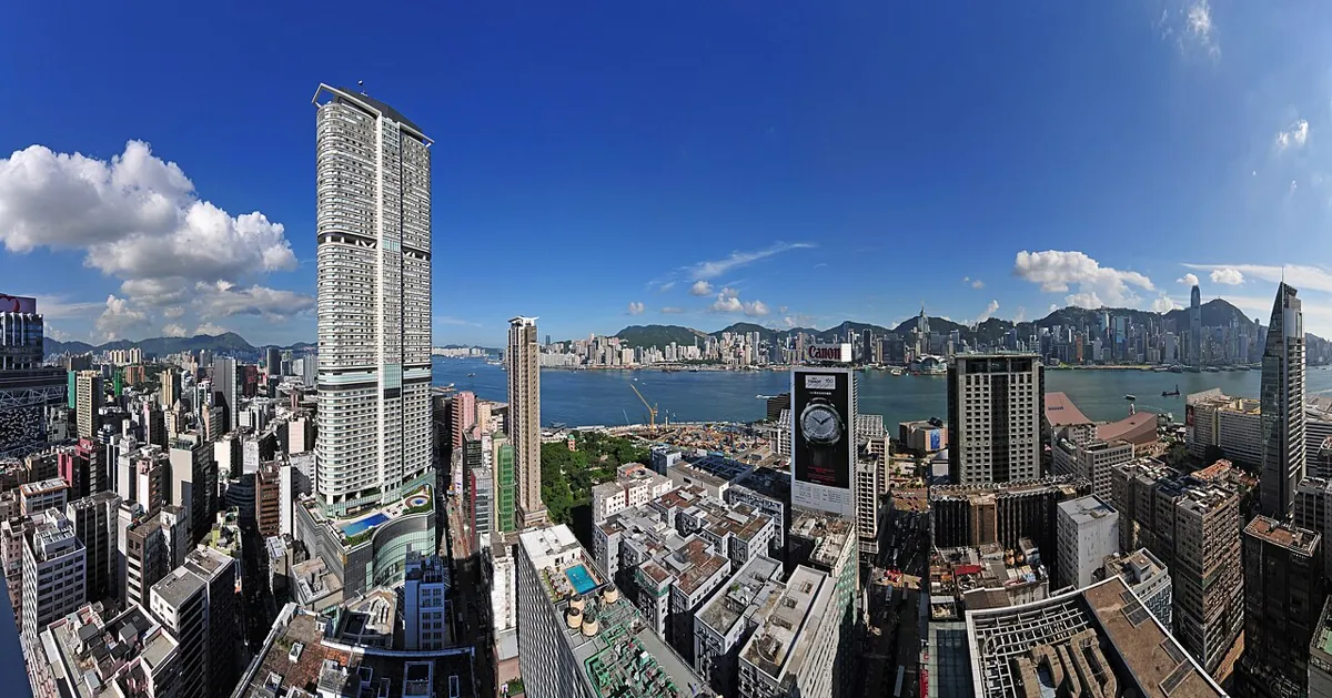 View from Tsim Sha Tsui — Hong Kong