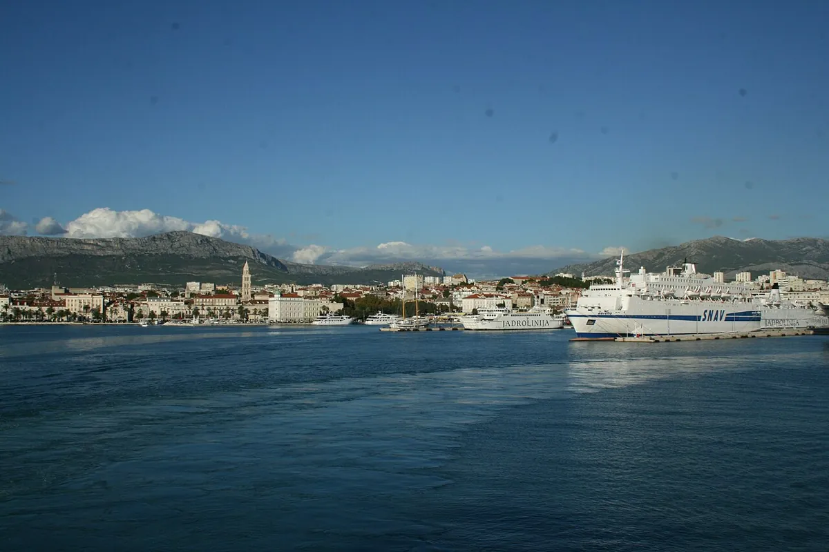 Split harbour — Croatia