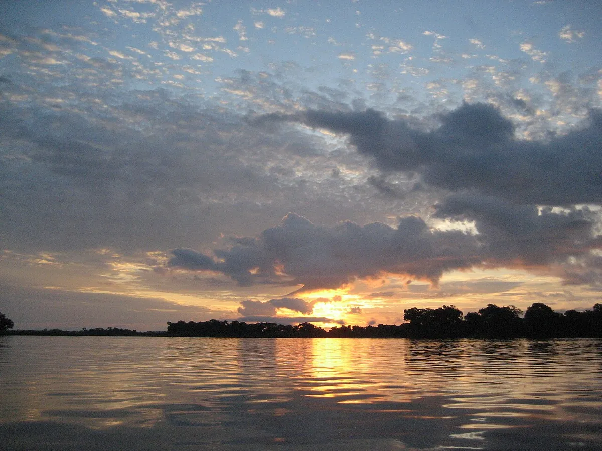 The mighty Congo River — Democratic Republic of the Congo