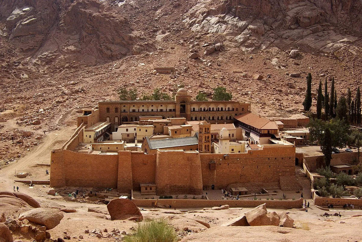 The St. Katherine monastery — Egypt