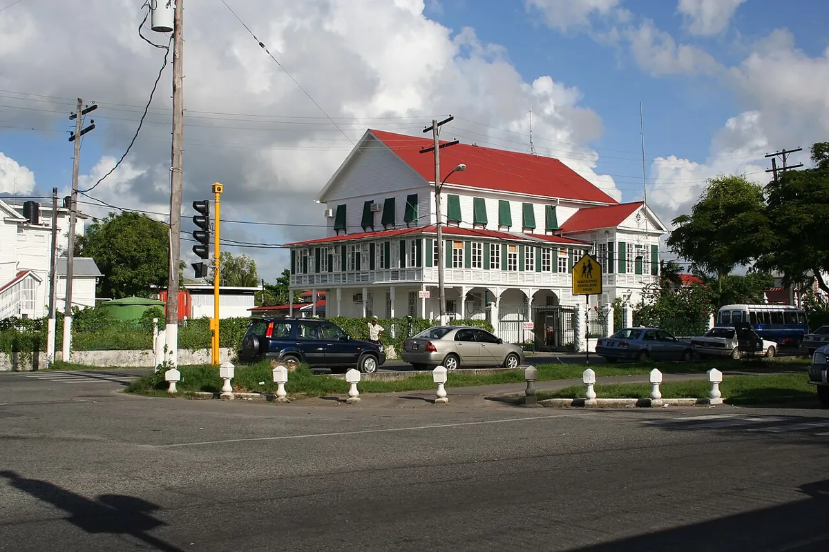 Street view in Georgetown — Guyana