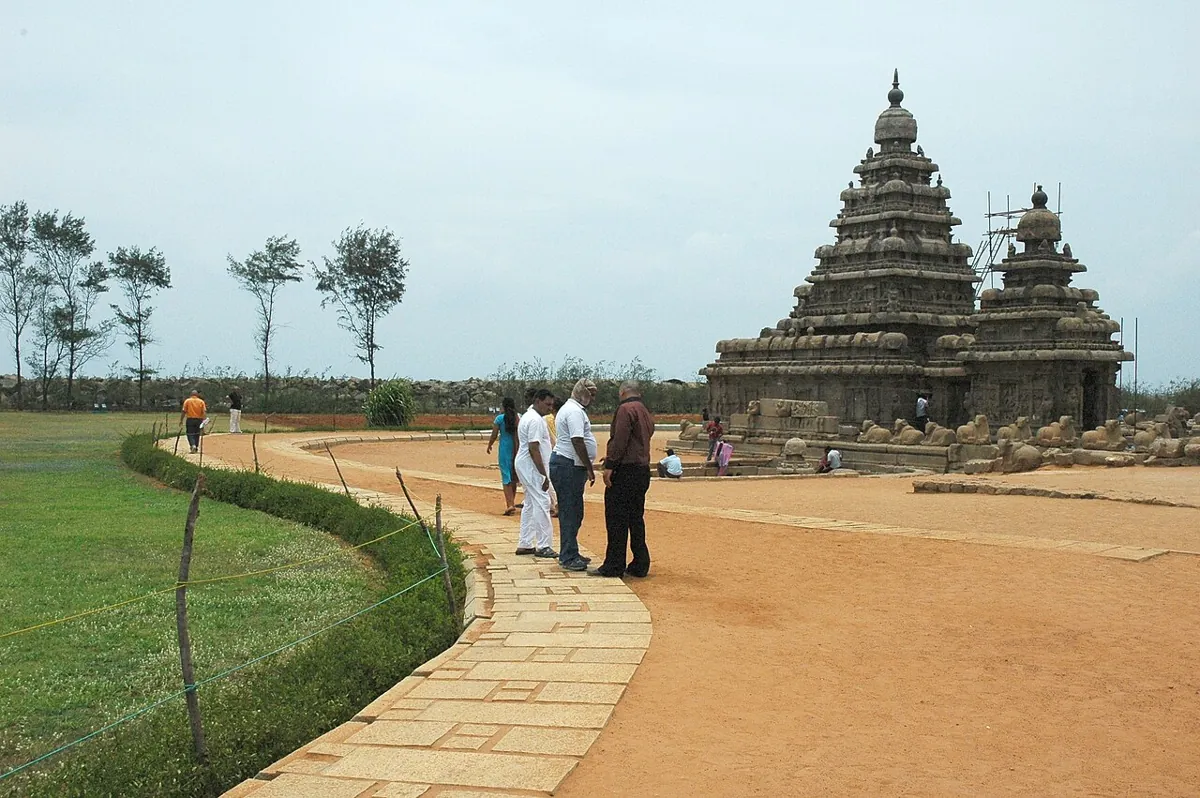 Shore Temple (c. 700 CE), Mamallapuram — India