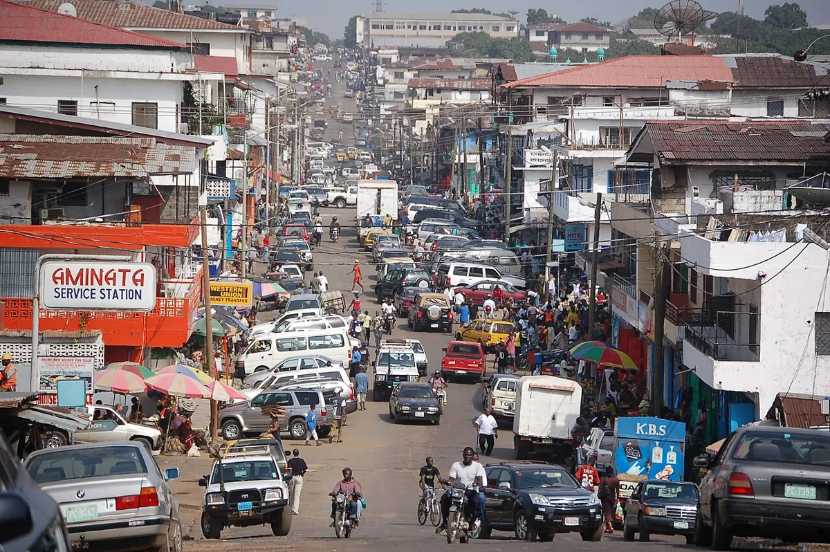 Downtown Monrovia — Liberia