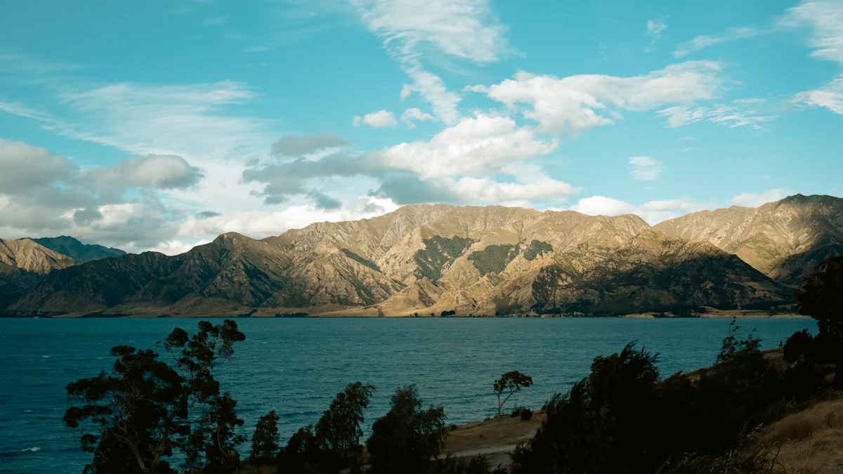 Lake Tekapo and the mountains of New Zealand's South Island