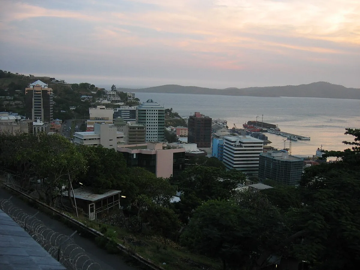 View over Port Moresby — Papua New Guinea