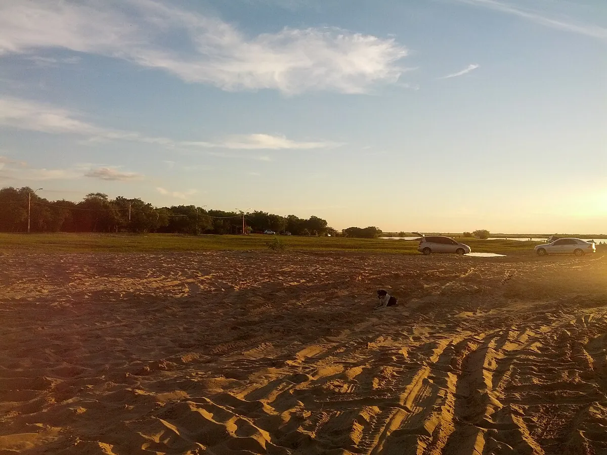 Beach in Villa Florida — Paraguay