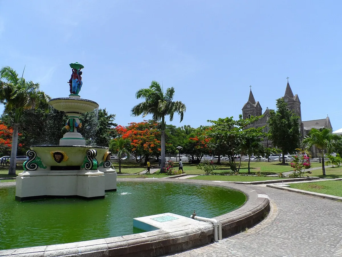 Independence square in Basseterre — Saint Kitts and Nevis
