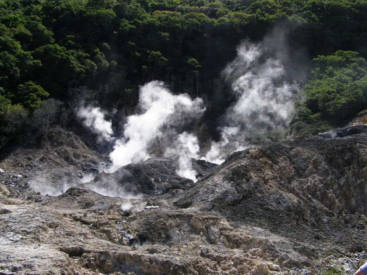 Sulfur springs — Saint Lucia