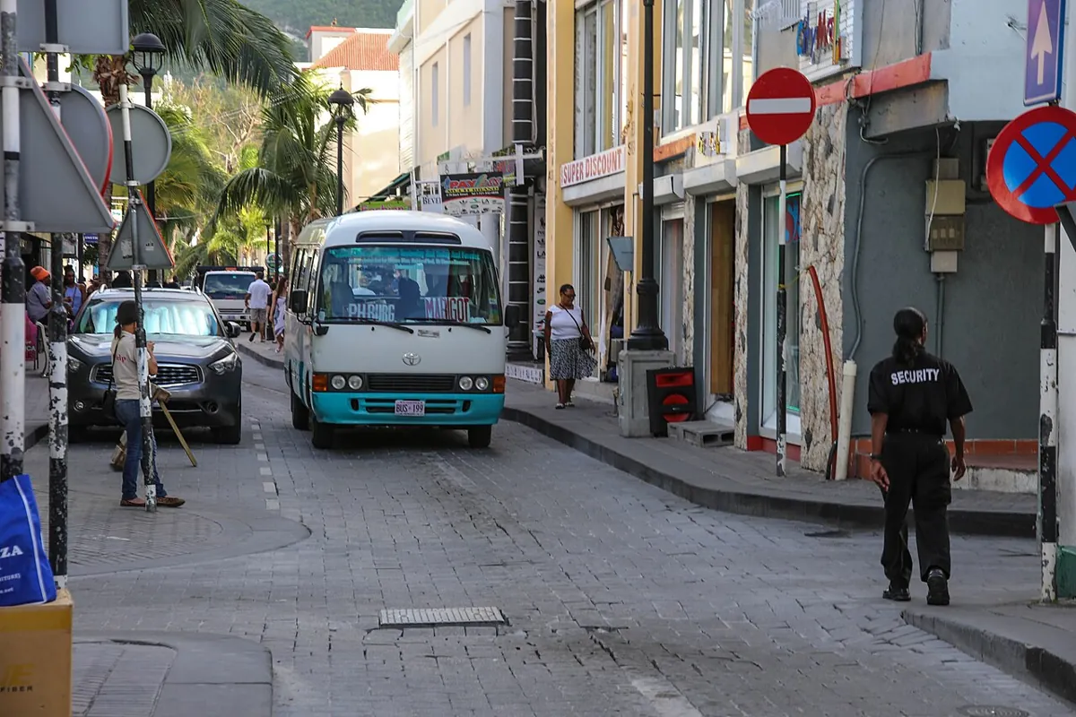 Street view in Philipsburg — Saint Martin