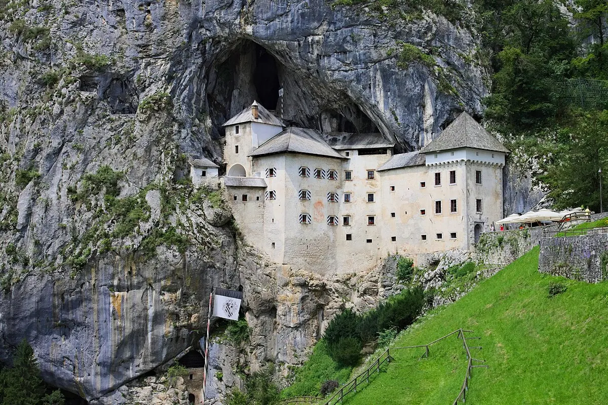Predjama Castle in Karst — Slovenia