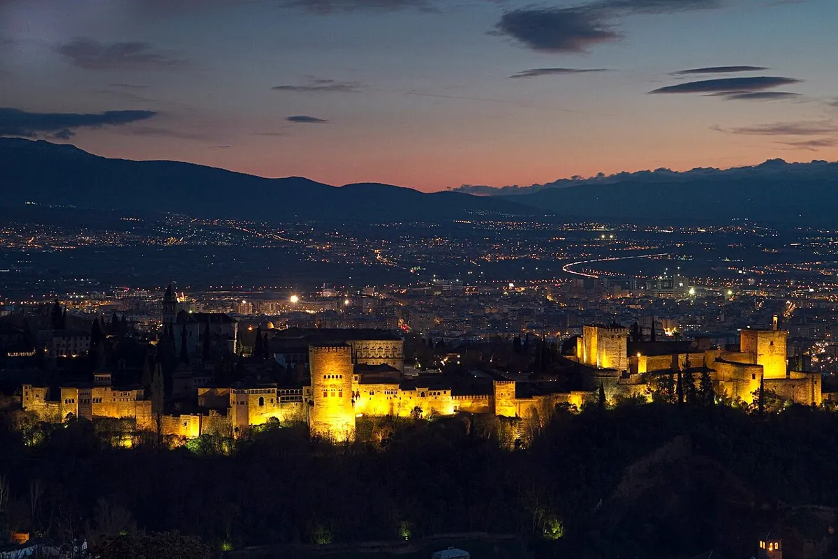 Alhambra and the city of Granada — Spain