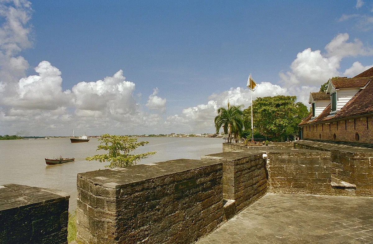 Fort Zeelandia was once the main stronghold of the Dutch colonial forces in the region. — Suriname