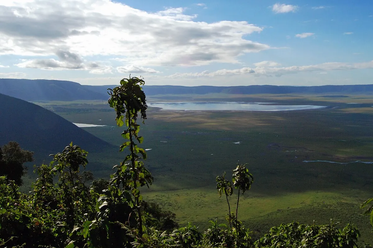 Ngorongoro landscape — Tanzania